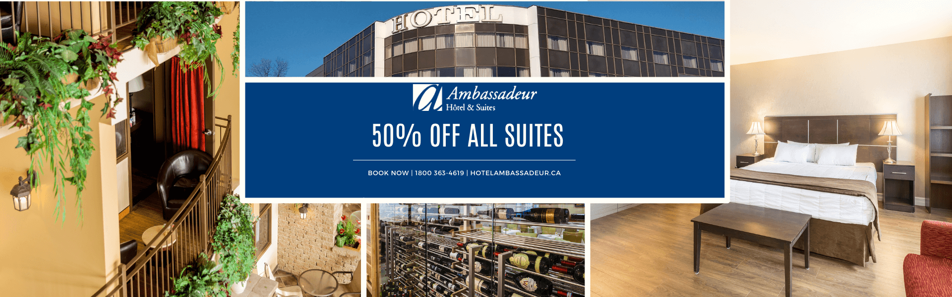 Our Suites at 50% Off