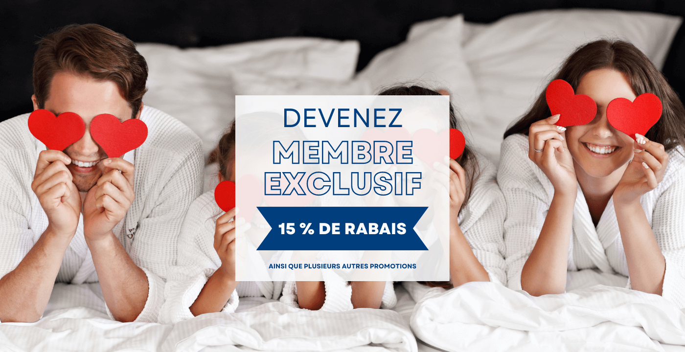 Devenez membre exclusif